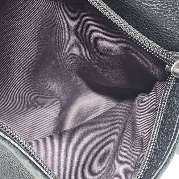 The Sak Leather Crossbody Bag Purse Black - Picture 10 of 16